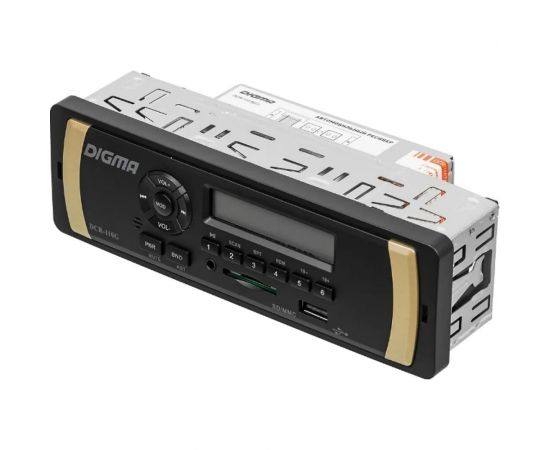Автомагнитола DIGMA DCR-110G 1DIN 4x45Вт 479882 – изображение 3