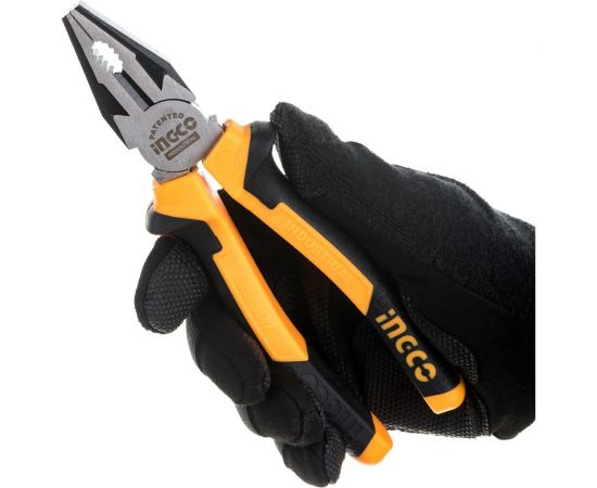 Комбинированные плоскогубцы INGCO 200мм INDUSTRIAL HCP28208 – изображение 5