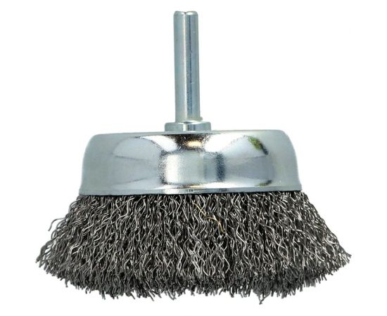 Щетка чашечная 80х25 мм, с хвостовиком, сталь FASTER TOOLS 3502 – изображение 5