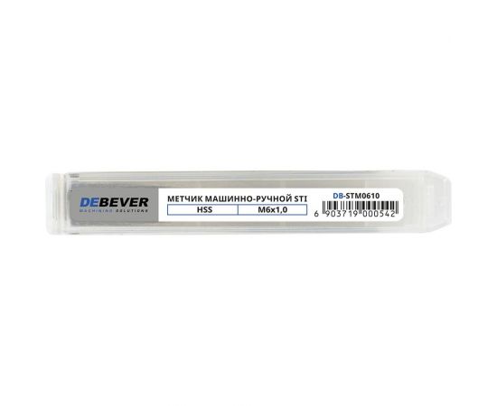 Метчик DeBever HSS STI М6x1 DB-STM0610 – изображение 2