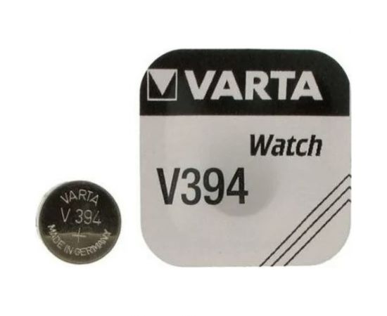 Батарейка Varta 394 (SR936SW) BL1 Silver Oxide 1.55V 00394101111 – изображение 2