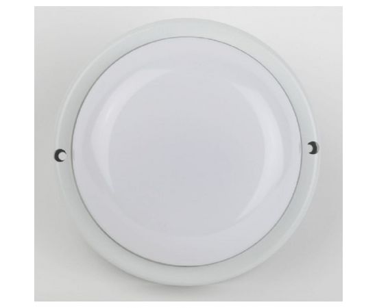 Светодиодный настенно-потолочный ЖКХ светильник ЭРА SPB-201-0-65K-018 IP65, D 210 мм, рассеиватель матовый, Б0054580 – изображение 3