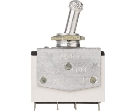 Выключатель-тумблер TDM тв1-4 2p 250 в 5 а (8c) on-off с фиксацией (4з) SQ0747-0402 – изображение 4