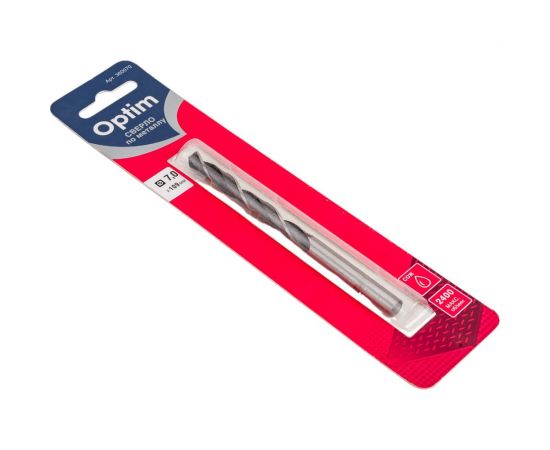 Сверло по металлу (7х69х109 мм) Optim 360070 – изображение 3