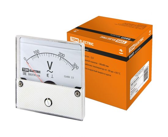 Вольтметр TDM В80ПН 300В-2.5 SQ1102-0239 – изображение 3