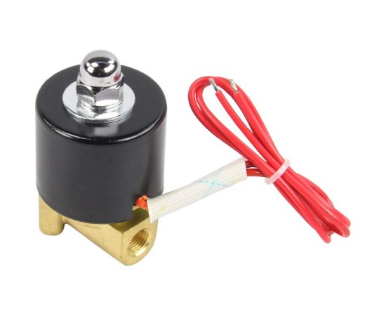 Электромагнитный клапан DN.ru VS2W-100E-NC Ду6 Ру7 латунь резьба 1/8 НЗ EPDM 220B D130-01245 – изображение 3