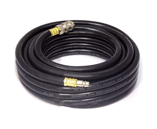 Шланг резиновый с быстроразъемными соединениями 5 м. 15x8 мм PI TOOLS 0489 