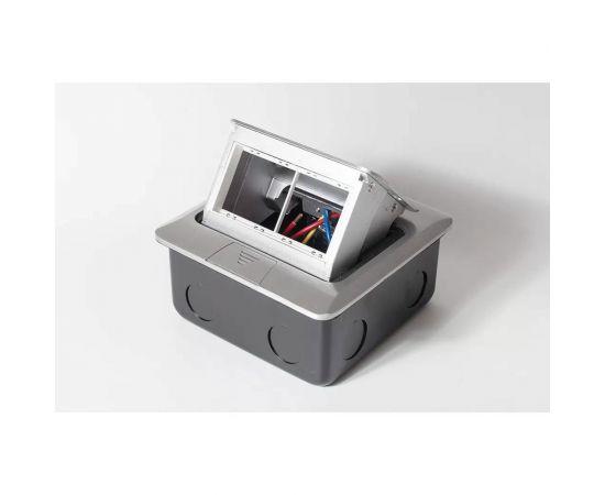 Люк на 2 поста SPL 45x45, алюминий, с металлической коробкой, IP44 300004 