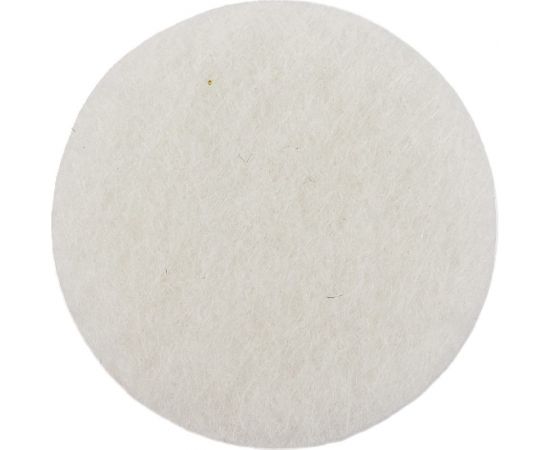 Фетровый самоклеящийся пункт Tech-Krep D28 мм белый (6 шт.) - пакет 109158 