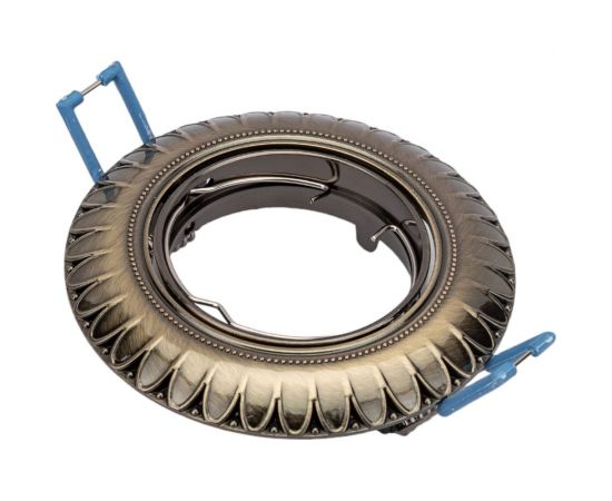 Встраиваемый светильник De Fran MR16 зеленое античное золото, FT 334 GAB 