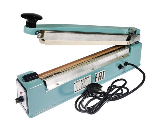 Импульсный запайщик HUALIAN FS-300 C с ножом, 300x3 мм + ремкомплект для FS-300 ZAP-00222 