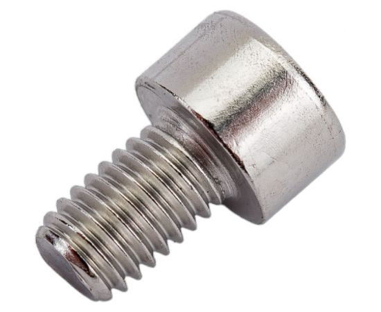 Нержавеющий винт с цилиндрической головкой KREPFIELD M5x8 мм, DIN 912, А2, внутренний шестигранник, полная резьба, 20 шт. 912A2ВИНТПР5Х8-20 