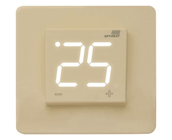 Сенсорный встраиваемый термостат SPYHEAT (бежевый) SDF-488S 
