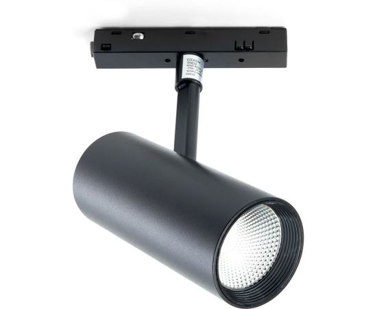 Светодиодный магнитный светильник FERON MGN303 трековый низковольтный 10W, 900 Lm, 3000К, 35 градусов, черный 41949 