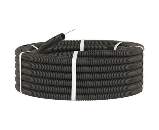 Труба ПНД с протяжкой 32мм 25м черная DKC 71732 – изображение 2