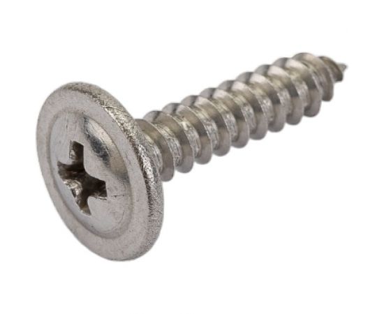 Нержавеющий саморез с прессшайбой KREPFIELD 4,2x19 мм, ART 9999, А2, самонарезающий, крестообразный шлиц PH, 50 шт. 9999A2саморез с прессшайбой4.2X19-50 – изображение 4