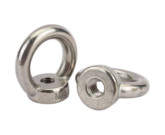 Нержавеющая рым-гайка KREPFIELD М6, ART 582, А2, 2 шт. 582А2РЫМГАЙКАМ6-2 – изображение 5