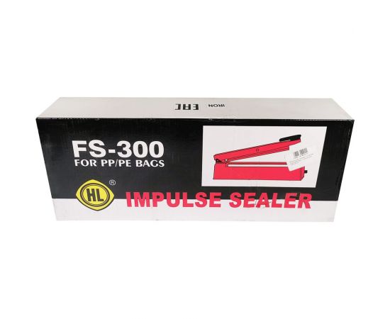 Импульсный запайщик HUALIAN FS-300 C с ножом, 300x3 мм + ремкомплект для FS-300 ZAP-00222 – изображение 2