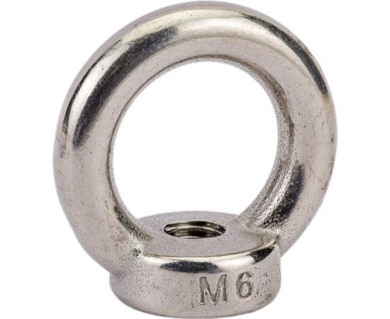 Нержавеющая рым-гайка KREPFIELD М6, ART 582, А2, 6 шт. 582А2РЫМГАЙКАМ6-6 – изображение 5