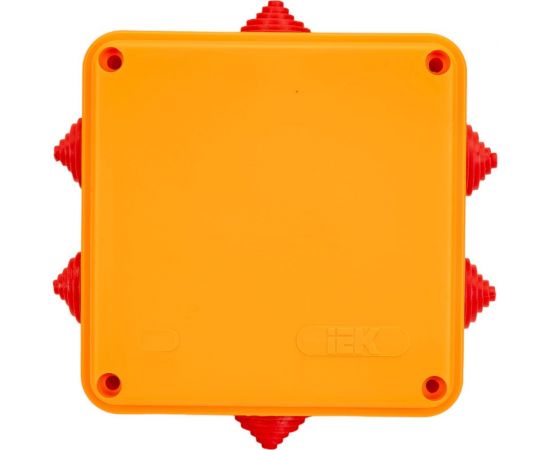 Распределительная огнестойкая коробка IEK ПС 100х100х50мм 6P 4мм2 IP55 6 вв. UKF30-100-100-050-6-4-09 – изображение 2