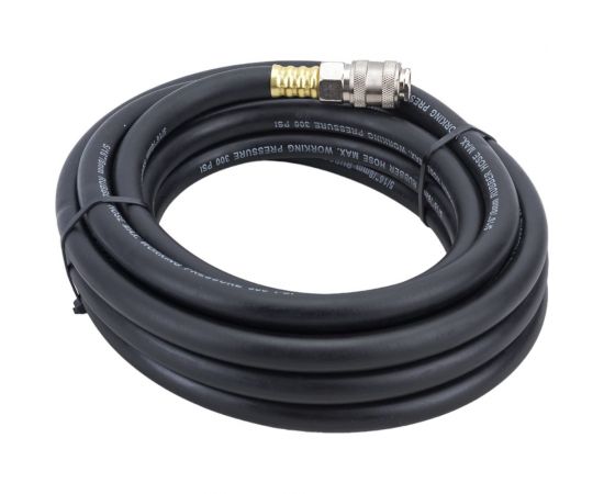 Шланг резиновый с быстроразъемными соединениями 5 м. 15x8 мм PI TOOLS 0489 – изображение 6