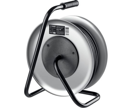 Силовой удлинитель ЗУБР на стальной катушке Кг 325 кг 3x2.5 30м 55079-30 55079-30_z01 – изображение 3