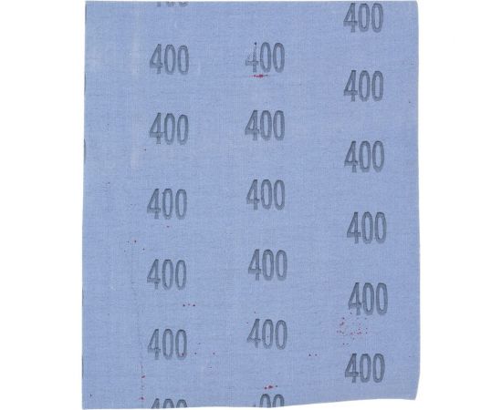 Бумага наждачная на тканевой основе 230х280 мм, Р400, 10 шт TOOLAS 00002916 – изображение 4