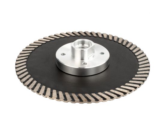 Диск алмазный шлифовально-отрезной по граниту 125 мм, с фланцем М14 rage by VIRA 603126 – изображение 4