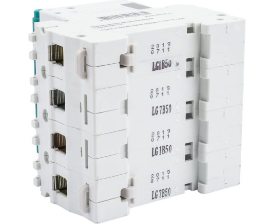 Автоматический выключатель Dekraft ВА101-4Р-050А-B 11047DEK – изображение 2