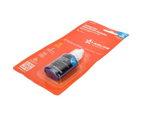 Герметик-фиксатор резьбы Airline разъемный, средней фиксации, 9 мл, односторонний блистер ADAF001 – изображение 4