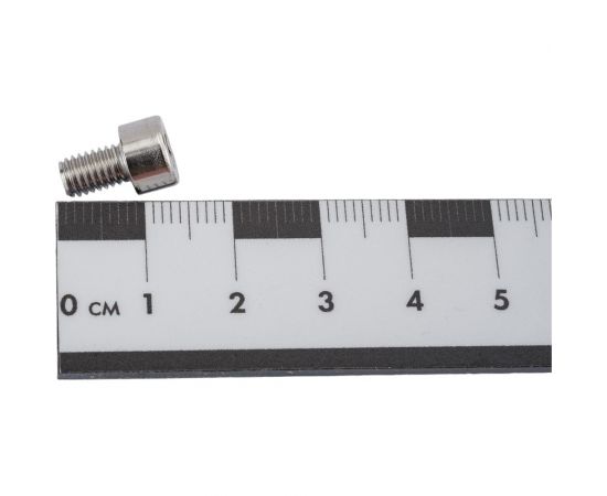 Нержавеющий винт с цилиндрической головкой KREPFIELD M5x8 мм, DIN 912, А2, внутренний шестигранник, полная резьба, 20 шт. 912A2ВИНТПР5Х8-20 – изображение 2