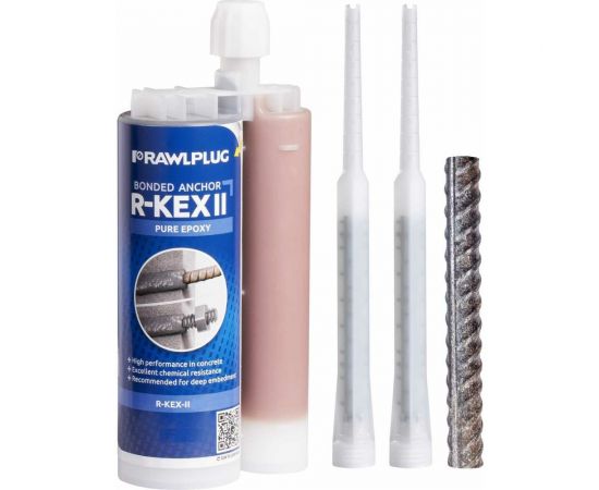 Химический анкер RAWLPLUG эпоксидная смола, 600 мл R-KEX-II-600 – изображение 4