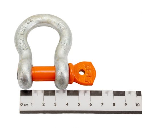 Такелажная скоба CERTEX омегообразная грузоподъемность 1,5 тонны SAK15P – изображение 2