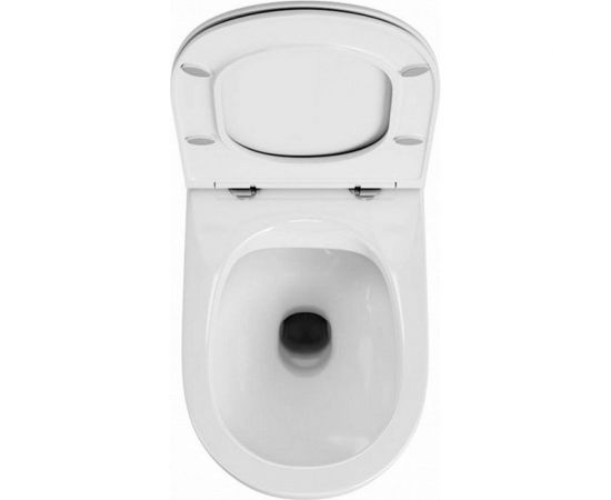 Приставной унитаз Teymi Lina HD безободковый, сиденье микролифт T40104 ЦБ-00265406 – изображение 11