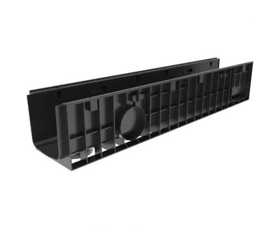 Водоотводный лоток Gidrolica DN 150, 1000х196х185 мм - пластиковый 816 – изображение 5