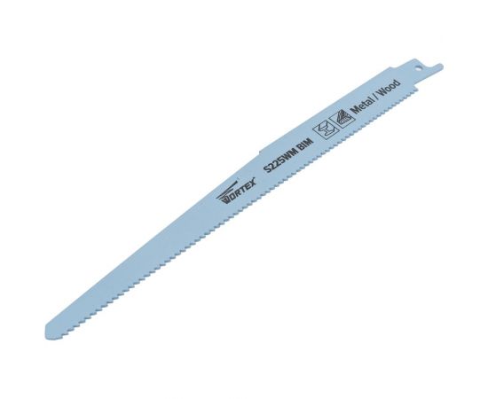 Полотно по дереву с гвоздями 225 мм для сабельной пилы S225WM WORTEX SSB2210B0018 