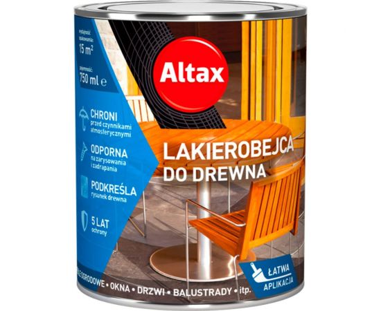 Лак-морилка ALTAX LAKIEROBEJCA палисандр, 750 мл 50030-07-000075 