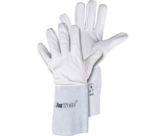 Кожаные мягкие краги Foxweld Евро СА-08 8496 