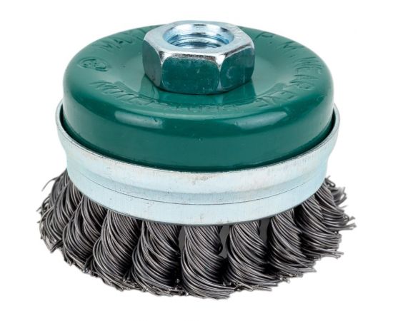 Щетка усиленная 65 мм, М14, крученая проволока для УШМ ВОЛАТ 81040-65 