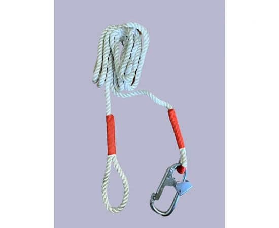 Страховочный строп без амортизатора ООО КанТраст 10 м, тросовой свивки stsbam10 