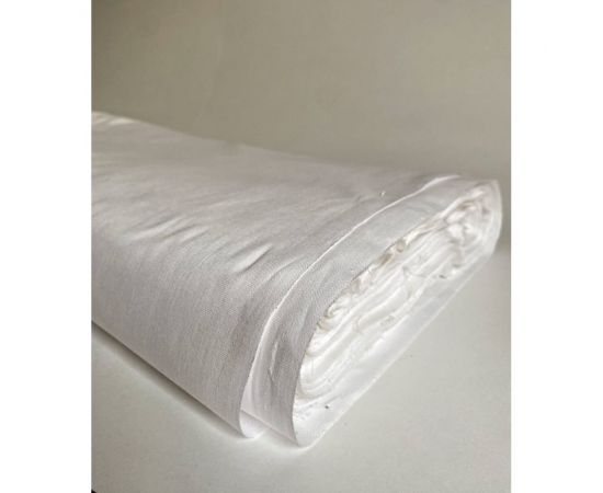 Бязь отбеленная ООО МЛ Текс 100 г/м2, ширина 80 см, намотка 80 м 99-1231 