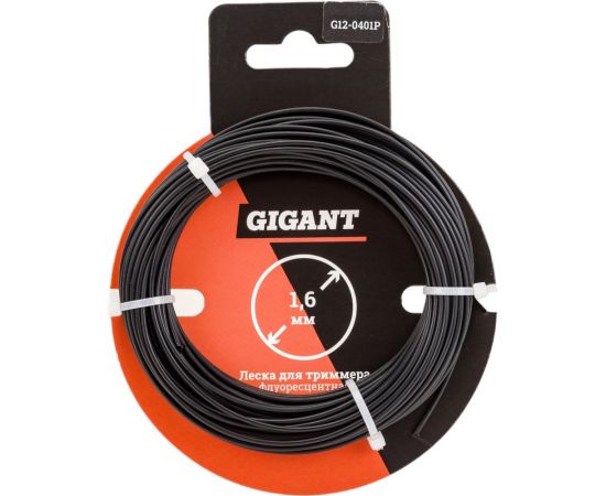 Леска для триммеров 1.6 мм, 15 м, круг Gigant G12-0401P 
