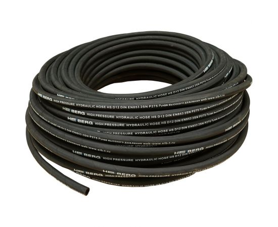 Рукав высокого давления HEIBERG DIN EN853 2SN номинальный диаметр 12 мм, 1/2"", 100 м 0002Н12 