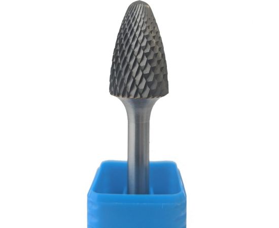 Борфреза гиперболическая со сферическим концом (10х20х6х65 мм; ВК8; F10; 20Х06) ИНСТУЛС 00001337674 