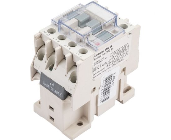 Малогабаритный контактор EKF КМЭ PROxima 9А 220В 1NC SQctr-s-9-220-nc 