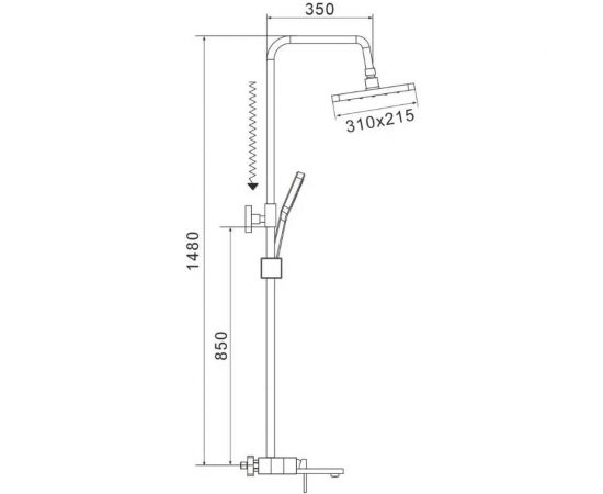 Душевая система SHEVANIK S6836T – изображение 8