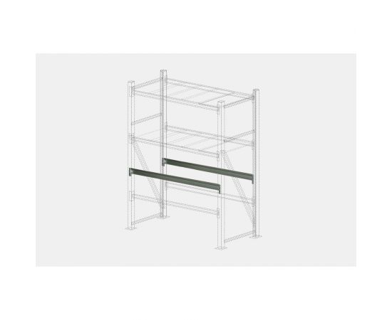 Каркас полки Steller Zоцинк, 1800 мм 000020738 – изображение 2