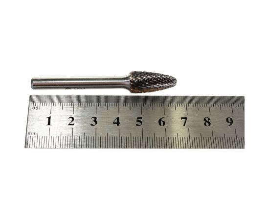 Борфреза гиперболическая со сферическим концом (10х20х6х65 мм; ВК8; F10; 20Х06) ИНСТУЛС 00001337674 – изображение 5