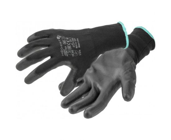 Рабочие перчатки HOEGERT TECHNIK с полиуретановым покрытием, 9 размер 12 пар HT5K757-9 – изображение 2