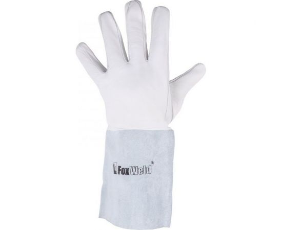 Кожаные мягкие краги Foxweld Евро СА-08 8496 – изображение 2